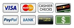 Payment Types Accepted