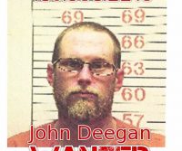 John Deegan Wanted Fugitive Lewistown Montana