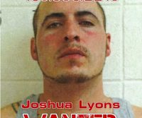 Joshua Lyons Wanted Fugitive