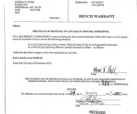 Joshua Lyons Warrant